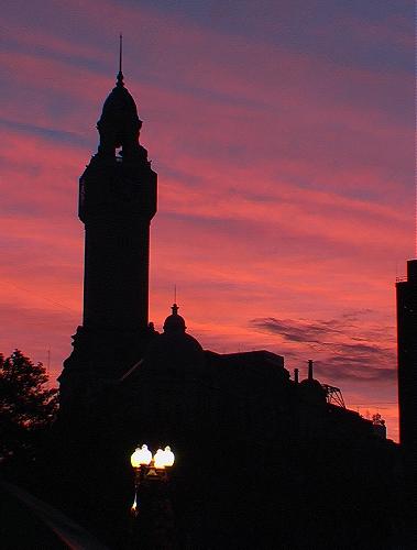 Sunset on the Cathedral