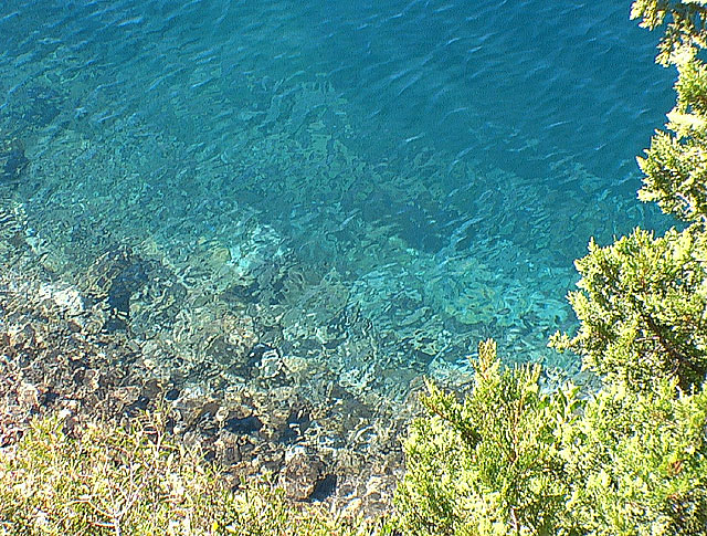 Cristal clear water