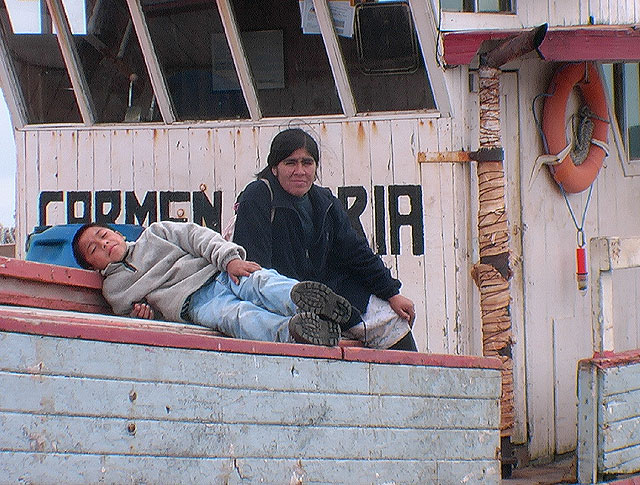 Achao waiting to leave