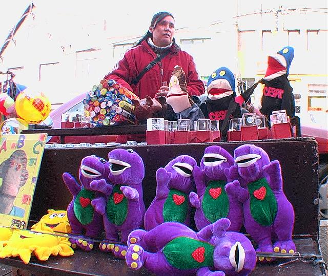 Punta Arenas marche de Noel