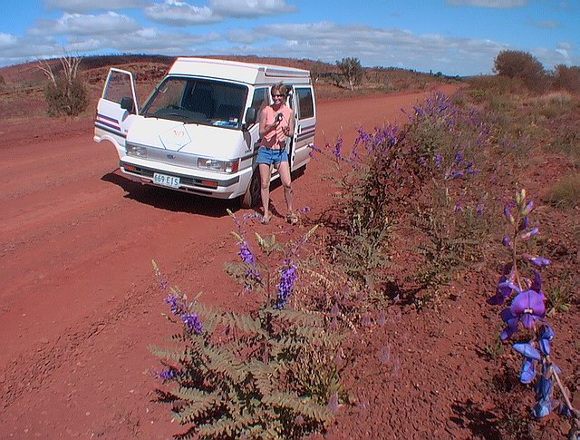AUS camper dans le bush