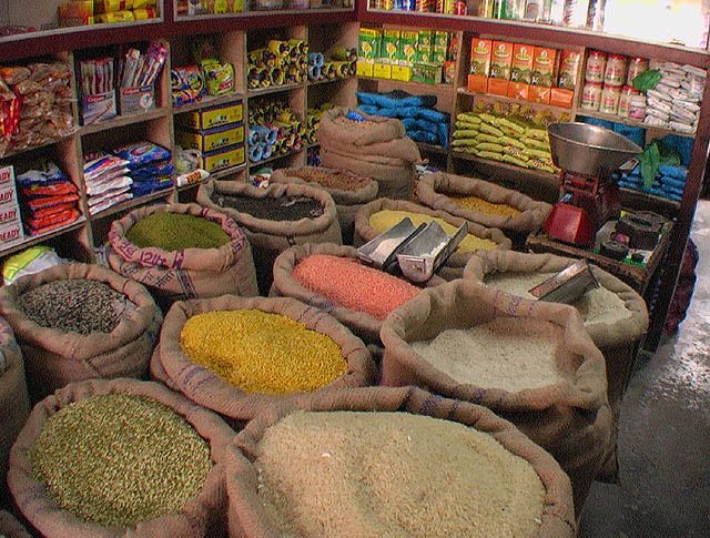 Rishikesh epicerie