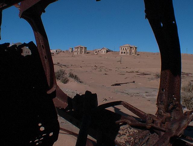 Kolmanskop village fantome