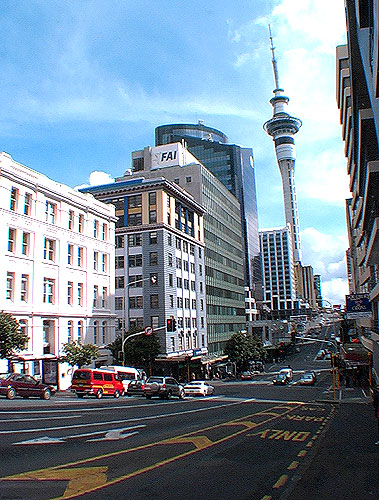 Auckland city center