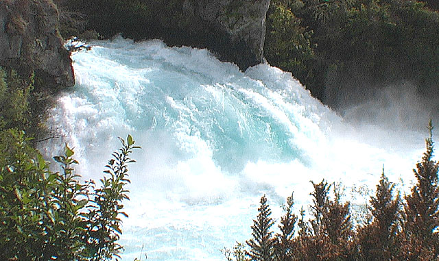 Taupo Huka falls