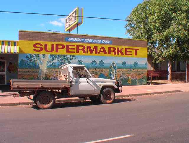 Halls Creek supermarket