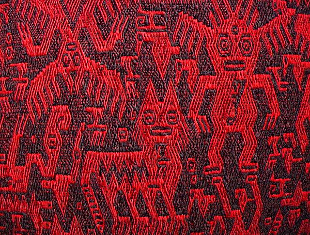 Detail Jalqa Potolo weawing