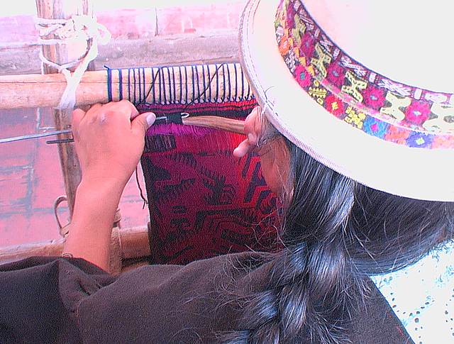 Weaver from Jalqa Potolo