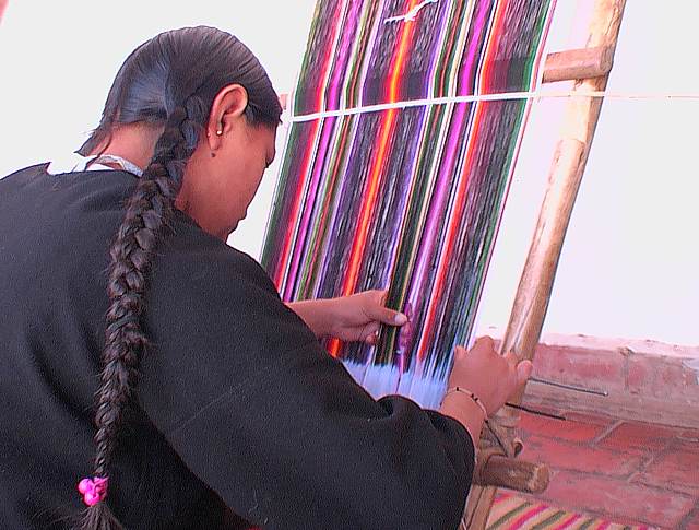 Weaver from Tarabuco