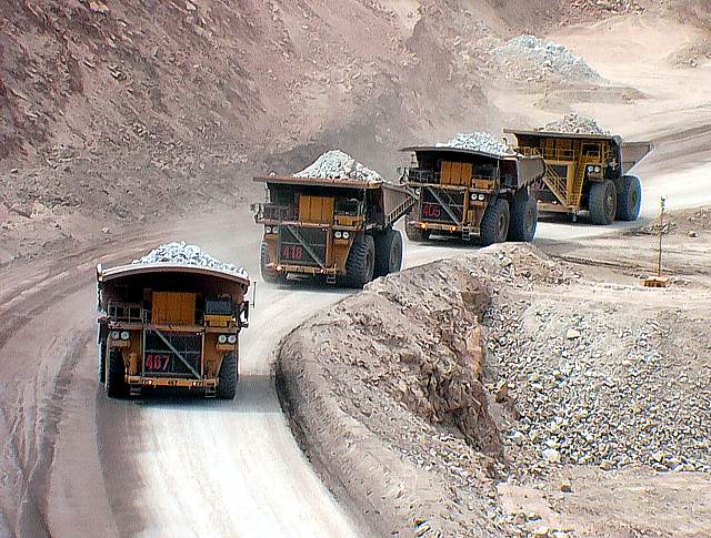 Chuquicamata camions